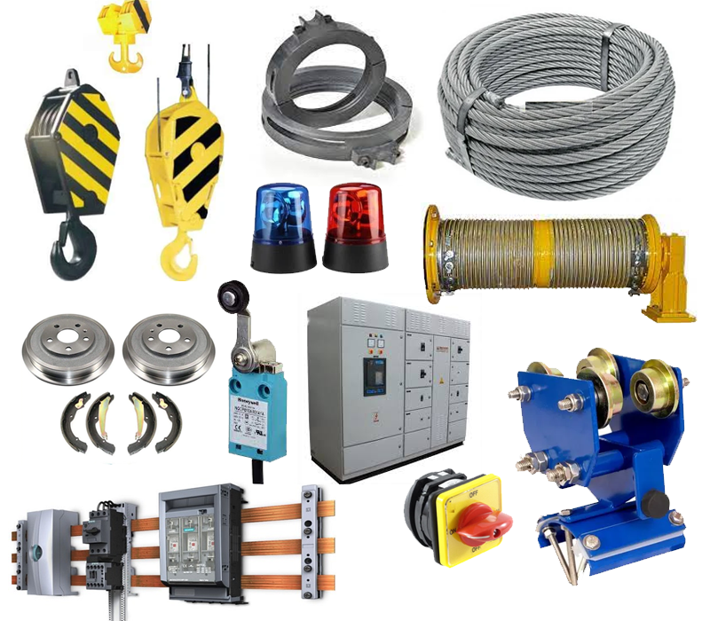Crane Spare Parts Manufacturer in Ahmedabad