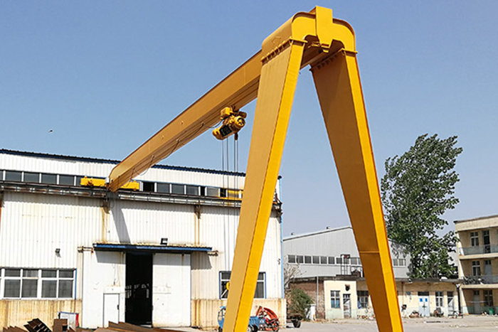 Single Girder Gantry Crane Exporter in Russia